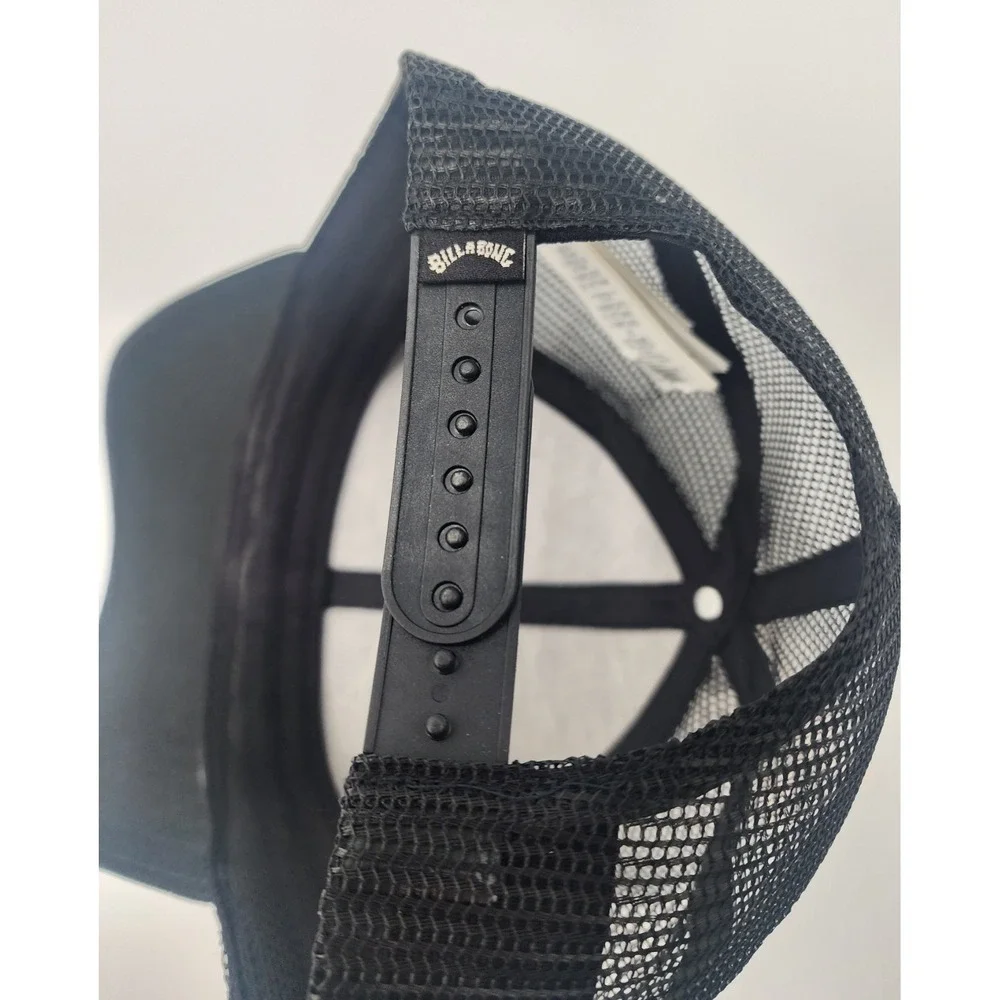 Billabong Mens Walled Trucker Hat Black‎ Mesh Snapback Surf Cap ABYHA00338
